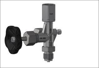 Ventil Eckform